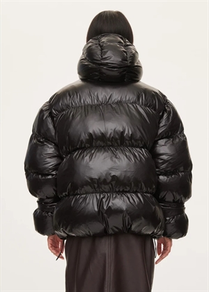 Active hood jakke Black Pearl Oval Square 
